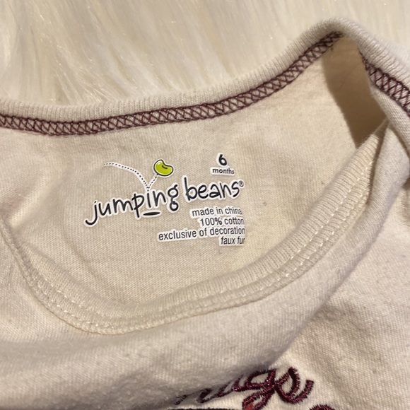 3/25$ Jumping beans 2 piece set Bear hugs outfit Boys size 6 mos Pants onesie - Picture 3 of 4